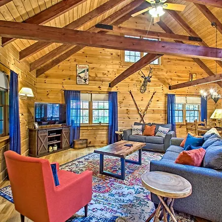 Massanutten Resort Log Cabin With Mountain Views!